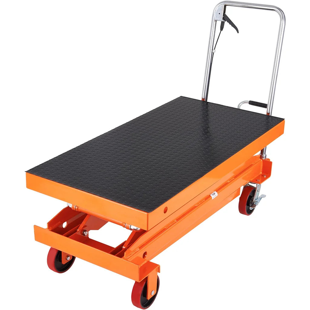 🔧 Portable Hydraulic Lift Table Cart